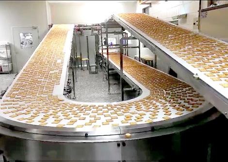 Clip-Type Cooling Conveyor